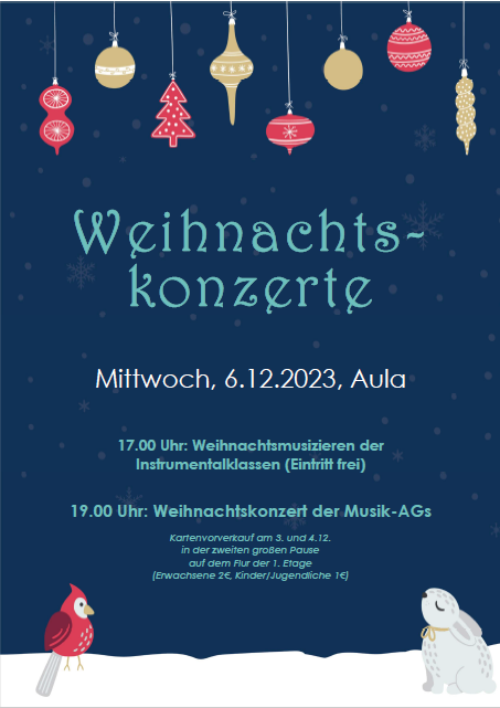 weihnachtskonzert